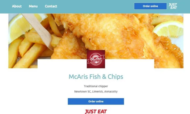 Restaurant Landing Page 1024x616